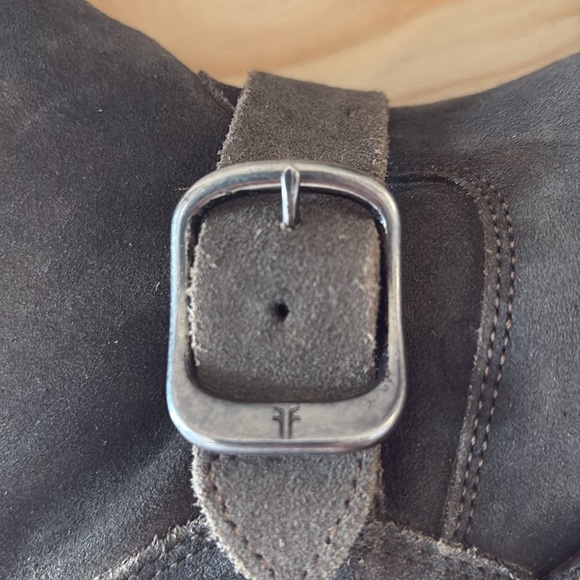 Frye Tall Veronica Strapping Bots - Picture 8 of 13